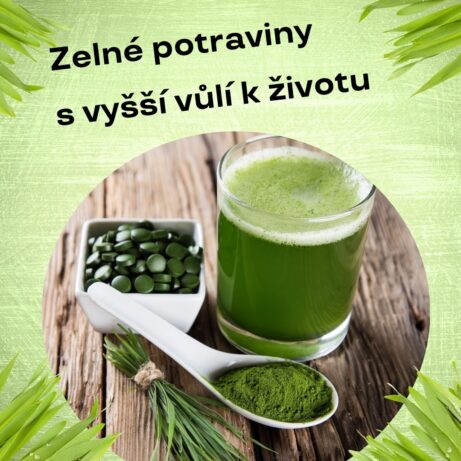 Ječmen a chlorella GW